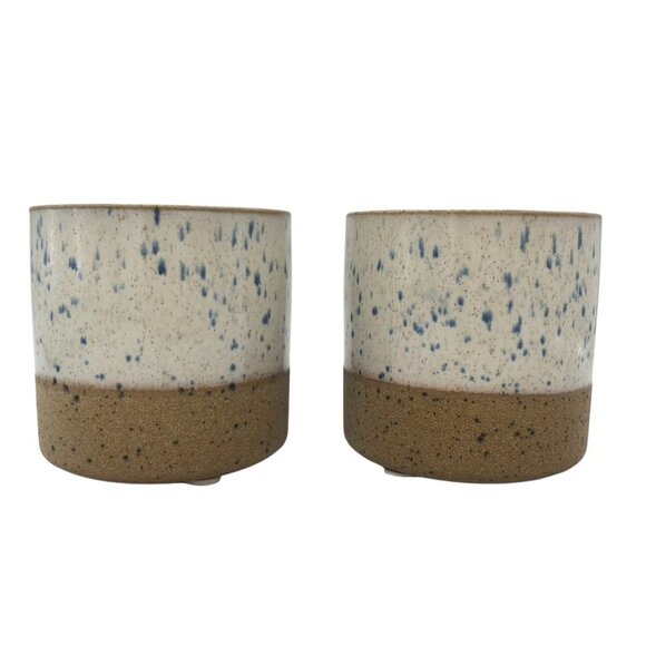 2 Beautifully Unique Pottery Stoneware Handmade Tumblers Bought n Lithua… - Picture 4 of 4